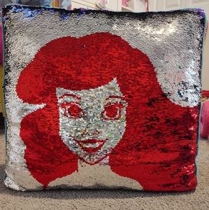 Ariel sequin pillow